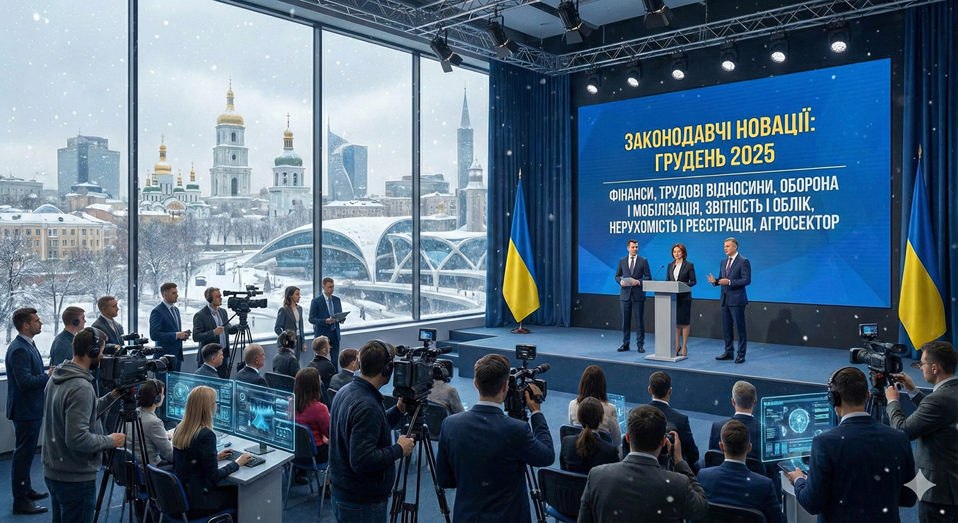 Законодавчі новації грудня 2025