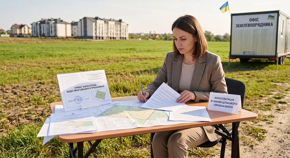 Порядок зміни цільового призначення земельної ділянки